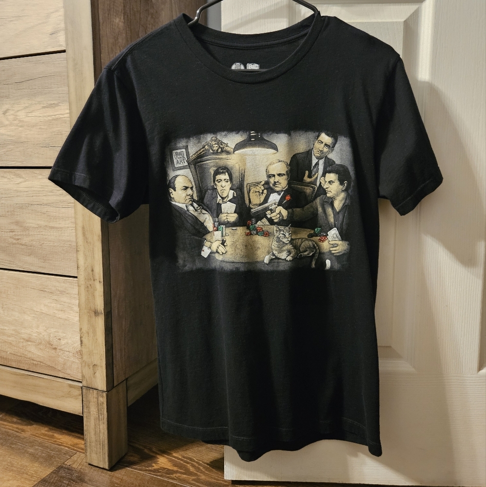 Mafia Around The Table Graphic T Shirt Small